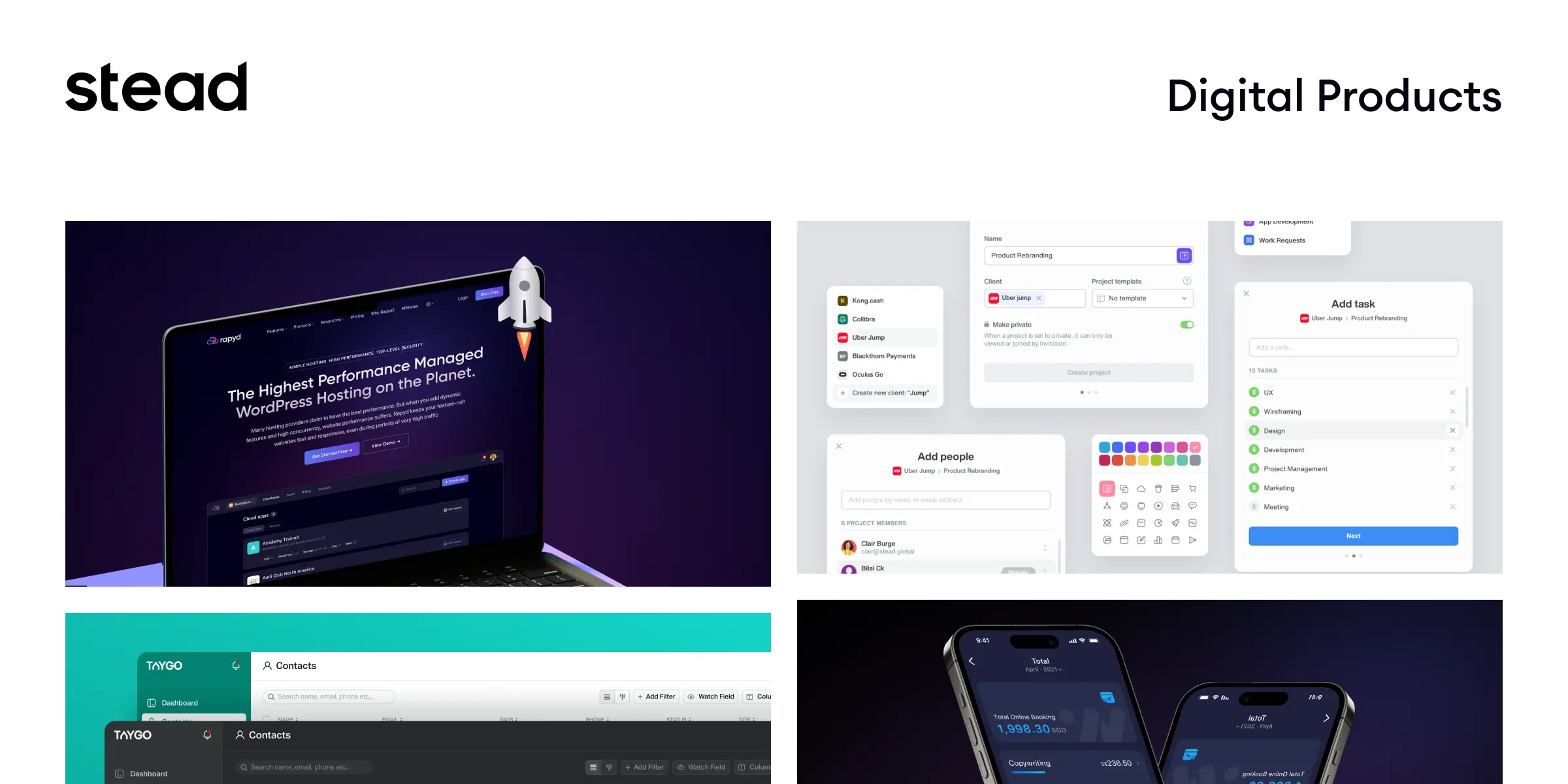 Stead | Innovative UI/UX & Digital Product Development